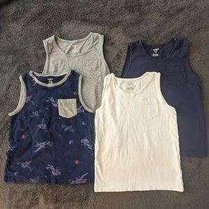 Tank Tops for Boys 🎽Carters size 7. Set of 4!